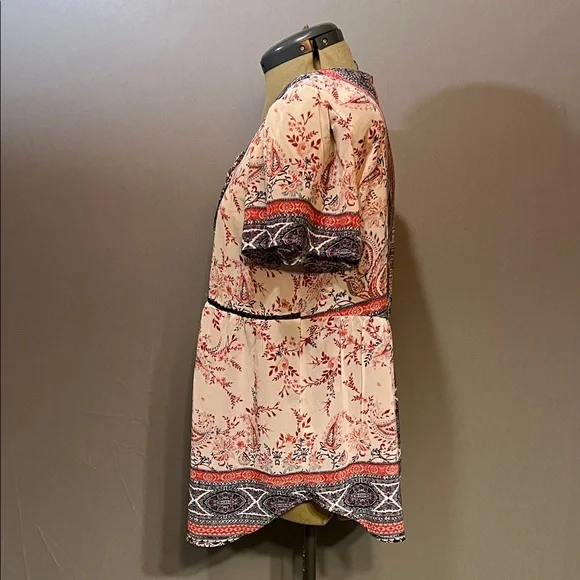 Knox Rose Multicolor Boho Blouse - Picture 4 of 8